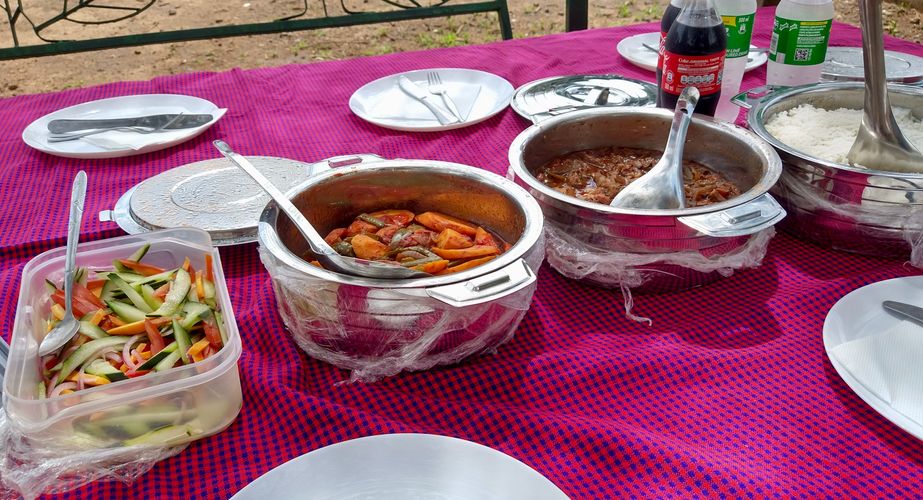 Voorbeeldlunch game drive